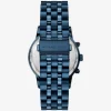 Übergroße Hutton-Uhr in Blau