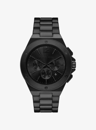 Übergroße Lennox-Uhr in Schwarz