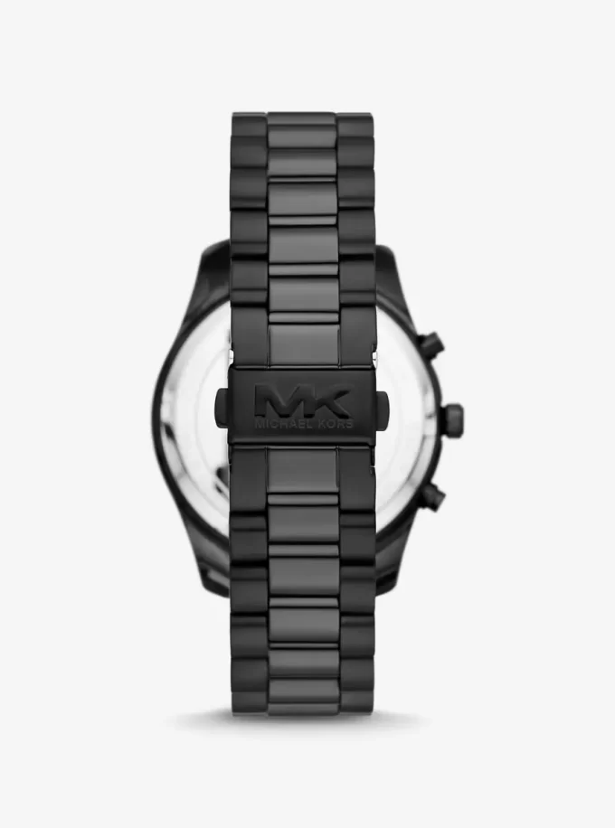 Übergroße Lexington-Uhr in Schwarz