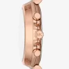 Übergroße Maren-Uhr in Roségold-Optik