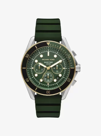 Übergroße maritime Zweifarben- und Silikonuhr Übergroße maritime Zweifarben- und Silikonuhr