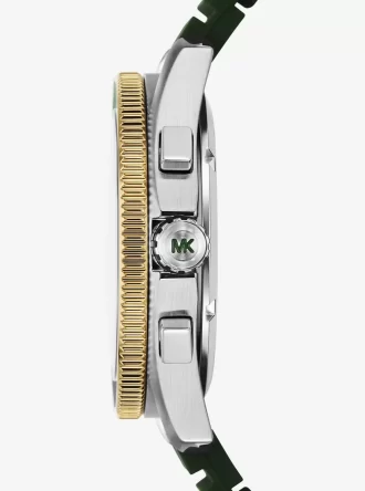 Übergroße maritime Zweifarben- und Silikonuhr Übergroße maritime Zweifarben- und Silikonuhr