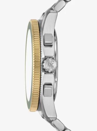 Übergroße maritime Zweifarbenuhr Übergroße maritime Zweifarbenuhr