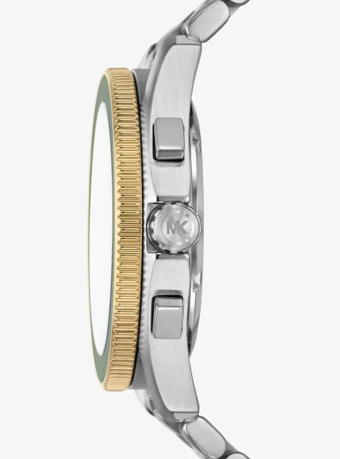 Übergroße maritime Zweifarbenuhr Übergroße maritime Zweifarbenuhr