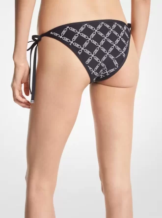 Bikinihose mit Empire-Logo