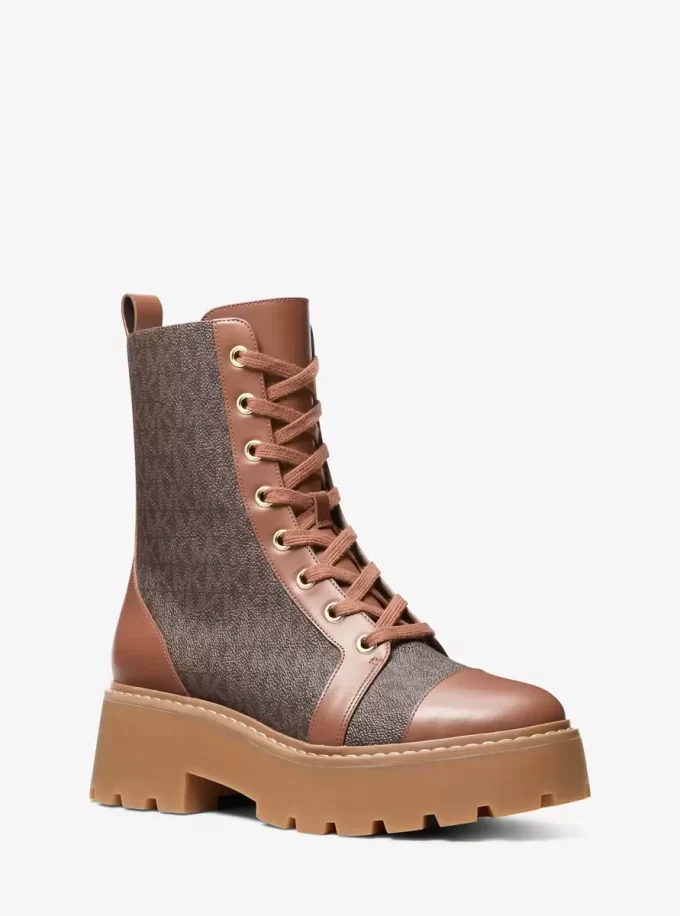 Blake Signature Logo und Lederstiefel Blake Signature Logo und Lederstiefel