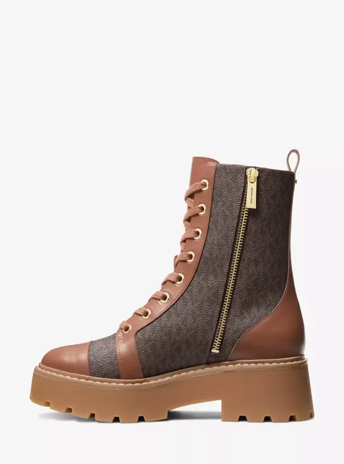 Blake Signature Logo und Lederstiefel Blake Signature Logo und Lederstiefel