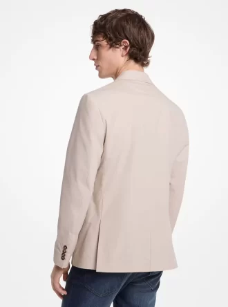 Blazer aus Baumwollpopeline