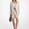 Blazer aus Leinen- und Baumwolltwill Blazer aus Leinen- und Baumwolltwill