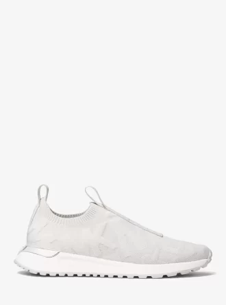 Bodie Logo Embossed Stretch Knit Slip-On Sneaker