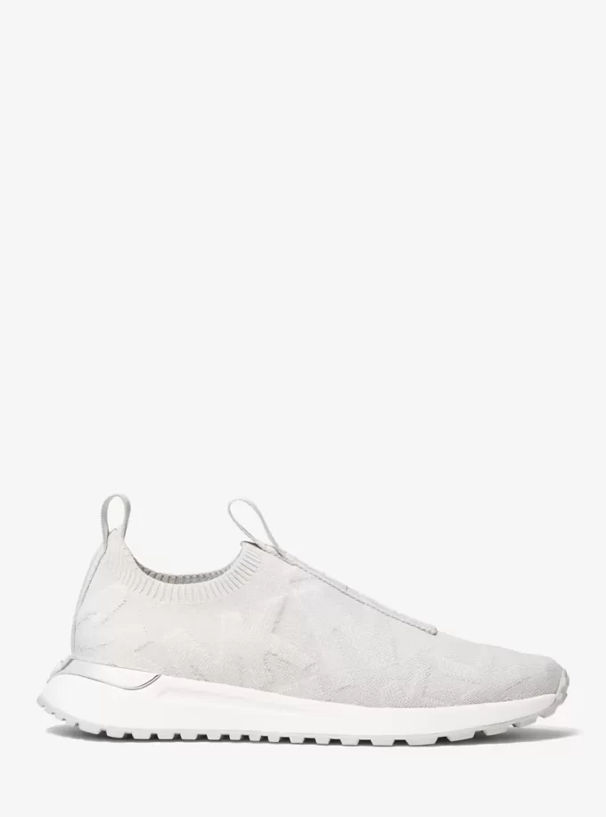 Bodie Logo Embossed Stretch Knit Slip-On Sneaker