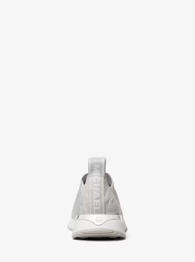 Bodie Logo Embossed Stretch Knit Slip-On Sneaker