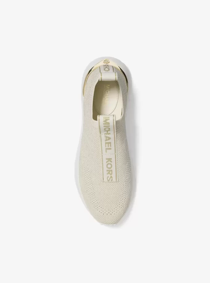 Bodie Metallic Knit Slip-On Sneaker Bodie Metallic Knit Slip-On Sneaker