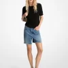 Boyfriend-Denim-Shorts Boyfriend-Denim-Shorts