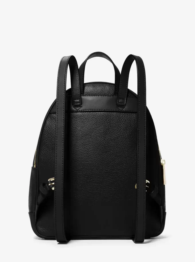 Brooklyn Rucksack aus genarbtem Leder (mittelgroß)