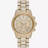 Bryant Pavé Goldfarbene Uhr Bryant Pavé Goldfarbene Uhr
