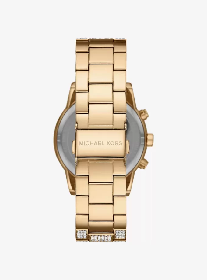 Bryant Pavé Goldfarbene Uhr Bryant Pavé Goldfarbene Uhr
