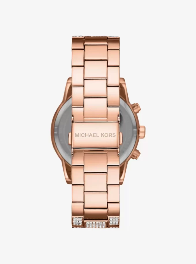 Bryant Pavé Roségoldfarbene Uhr Bryant Pavé Roségoldfarbene Uhr