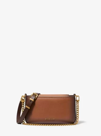 Bryant Small Convertible Pochette aus poliertem Leder