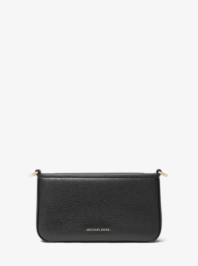 Bryant Small Genared Leather Convertible Pochette Bryant Small Genared Leather Convertible Pochette