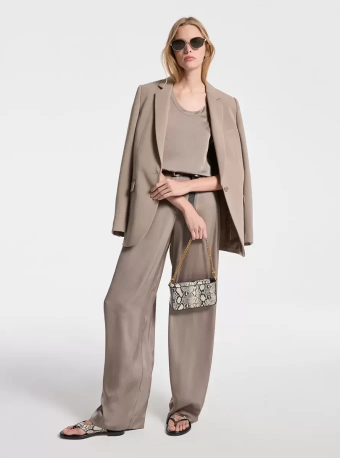 Bryant Small Schlangengeprägte Leder-Cabrio-Pochette Bryant Small Schlangengeprägte Leder-Cabrio-Pochette