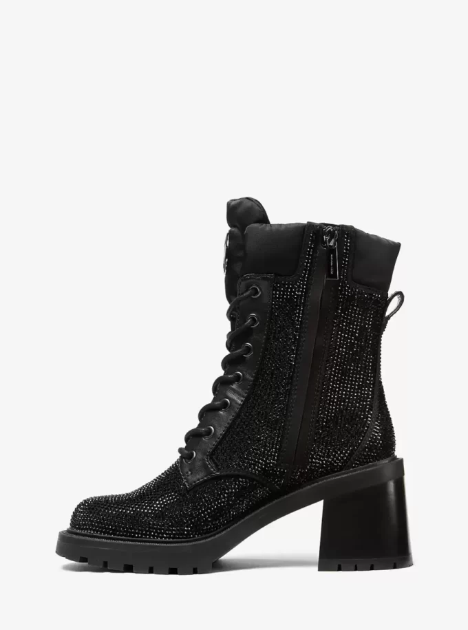 Cade Kampfstiefel mit Verzierungen Cade Kampfstiefel mit Verzierungen
