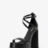 Cami Leder-Plateausandalen