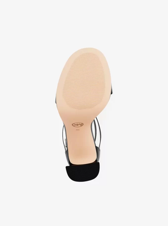 Cami Leder-Plateausandalen