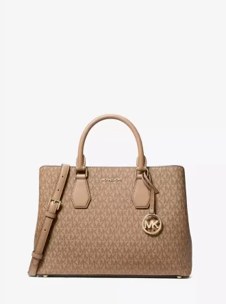 Camille Große Handtasche mit charakteristischem Logo
