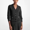 Cardigan aus Baumwollmischgewebe Cardigan aus Baumwollmischgewebe