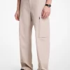 Cargohose aus Baumwollpopeline mit Reißverschluss Cargohose aus Baumwollpopeline mit Reißverschluss