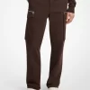 Cargohose aus Stretch-Baumwolle mit Reißverschluss