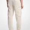 Cargohosen aus Stretch-Baumwollpopeline Cargohosen aus Stretch-Baumwollpopeline