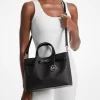 Carson Medium Signature Logo Satchel Carson Medium Signature Logo Satchel