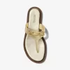 Carson Sandale aus geknacktem Metallic-Leder Carson Sandale aus geknacktem Metallic-Leder
