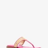 Carson Stroh-T-Riemen-Sandale Carson Stroh-T-Riemen-Sandale