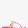 Carson Stroh-T-Riemen-Sandale Carson Stroh-T-Riemen-Sandale