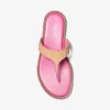 Carson Stroh-T-Riemen-Sandale Carson Stroh-T-Riemen-Sandale