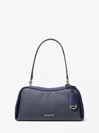 Cecily Medium Schultertasche mit charakteristischem Logo