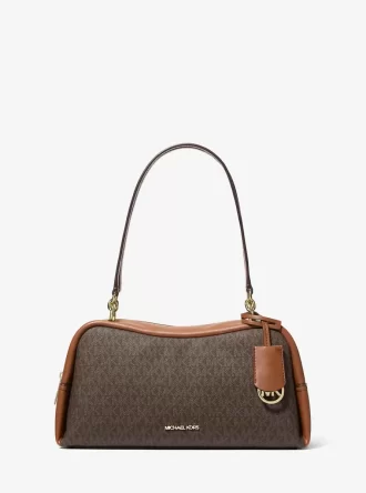 Cecily Medium Schultertasche mit charakteristischem Logo