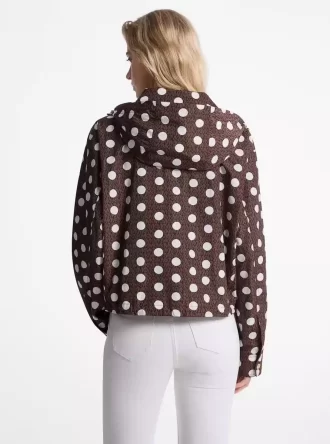Ciré-Jacke mit gepunktetem Signature-Logo
