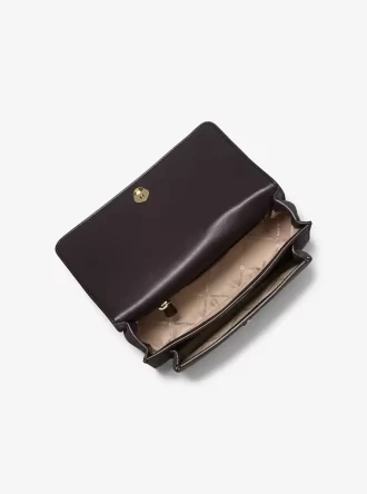 Claire Große Wildleder-Schultertasche