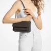 Claire Große Wildleder-Schultertasche
