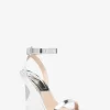 Claudia Specchio Keilsandalette aus Leder Claudia Specchio Keilsandalette aus Leder