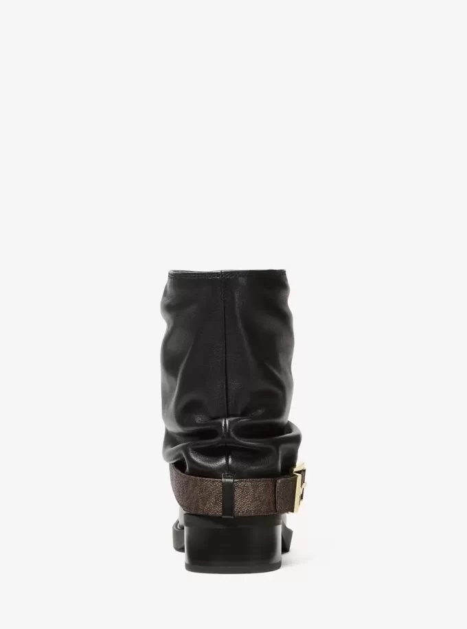 Colby Leder- und Signature-Logo-Ankle-Boot Colby Leder- und Signature-Logo-Ankle-Boot