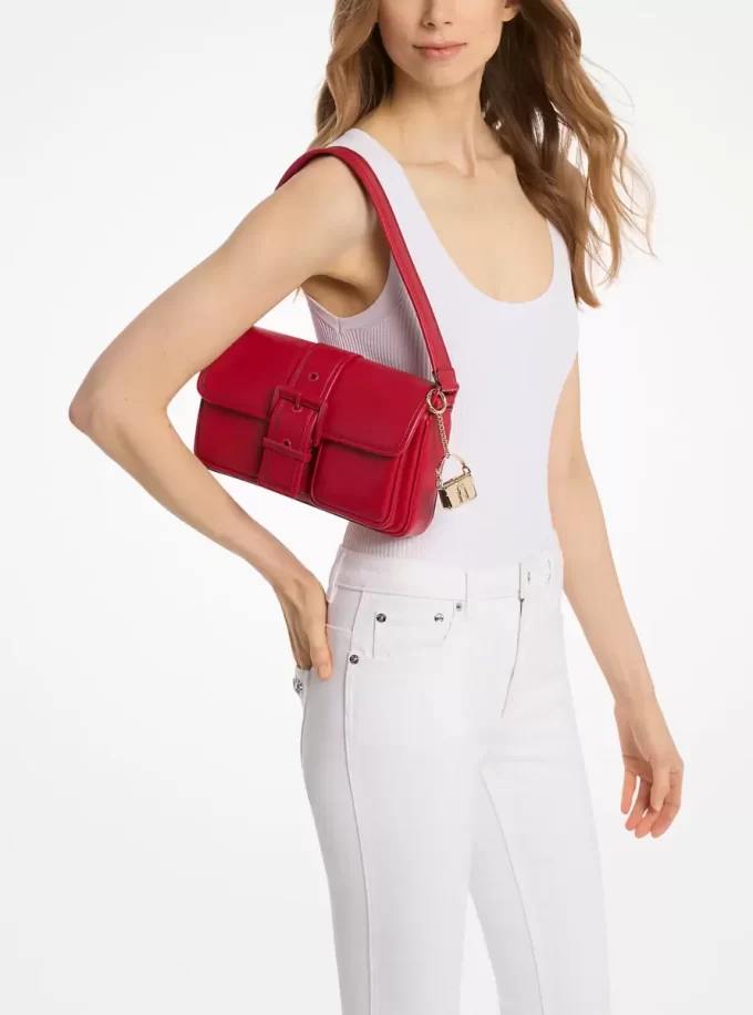 Colby Schultertasche aus Leder (mittelgroß)