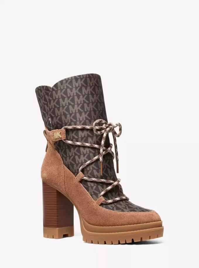 Culver Mixed-Media Plattform Boot Culver Mixed-Media Plattform Boot