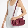 Dakota Schultertasche aus Leder, mittelgroß