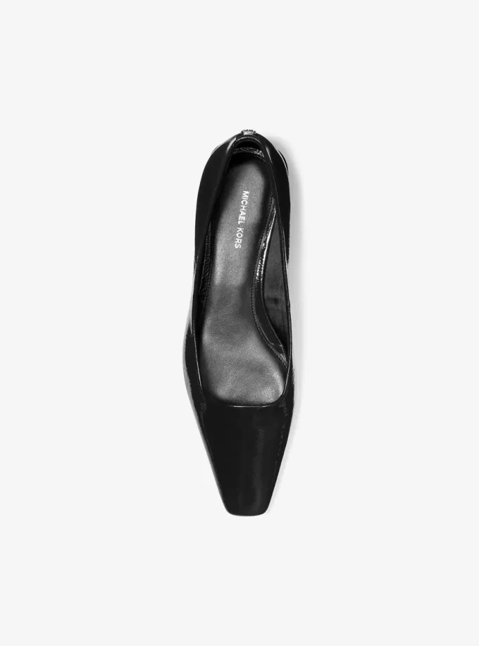 Darrah Ballerinas aus geknacktem Lackleder