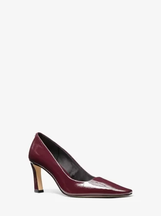 Darrah Pumps aus geknacktem Lackleder